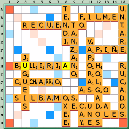 Tabla de Juego