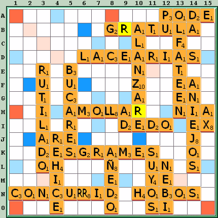 Tabla de Juego