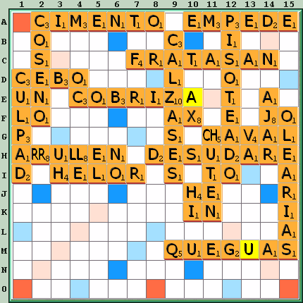 Tabla de Juego