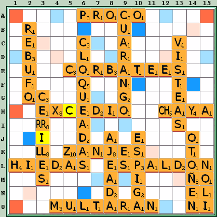 Tabla de Juego