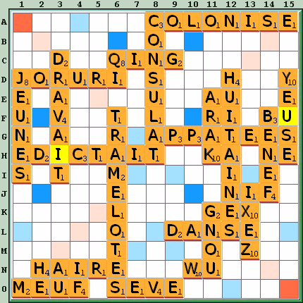 Grille de jeu