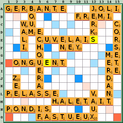 Grille de jeu