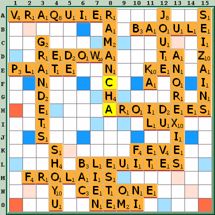 Grille de jeu