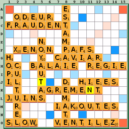 Grille de jeu