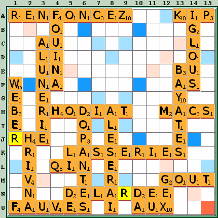 Grille de jeu