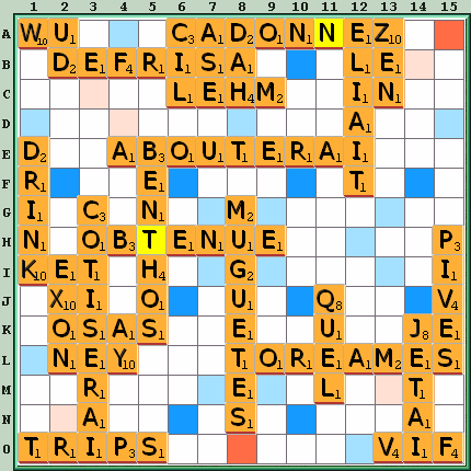 Grille de jeu