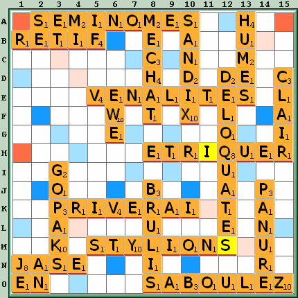 Grille de jeu