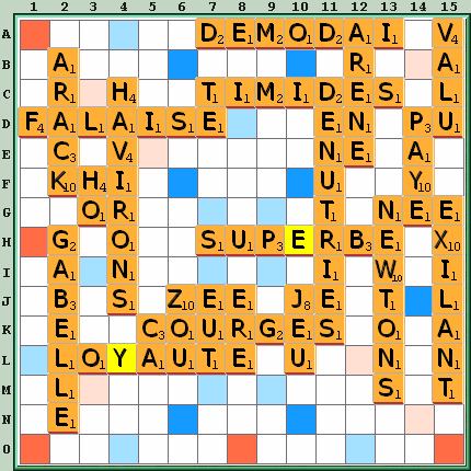 Grille de jeu