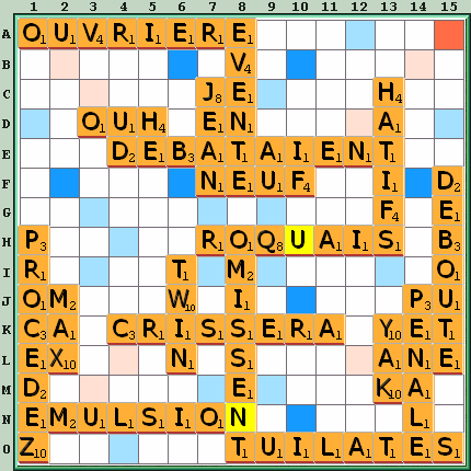 Grille de jeu