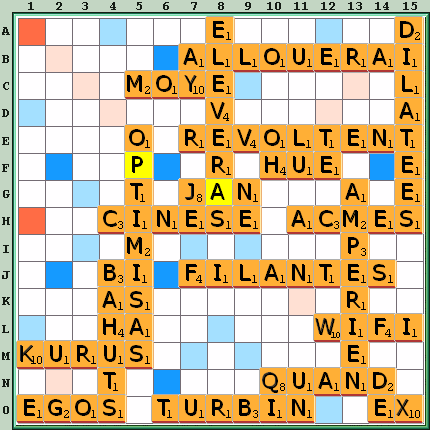 Grille de jeu
