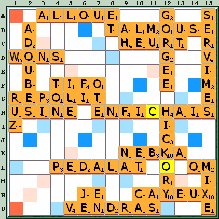 Grille de jeu