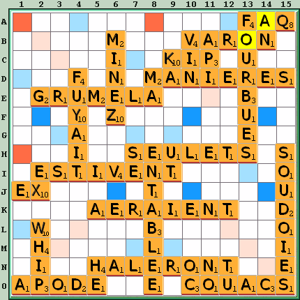 Grille de jeu
