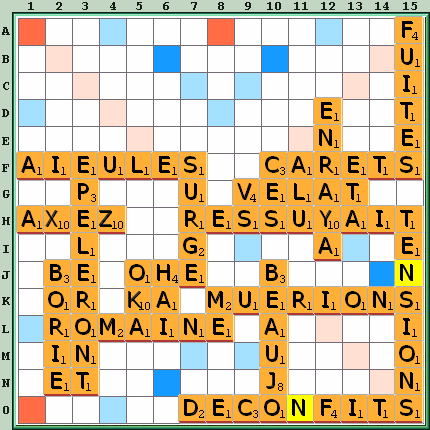 Grille de jeu