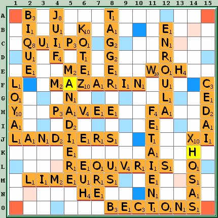 Grille de jeu