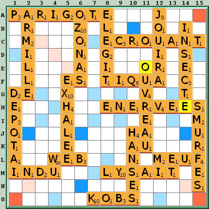Grille de jeu