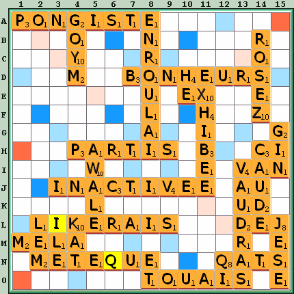 Grille de jeu