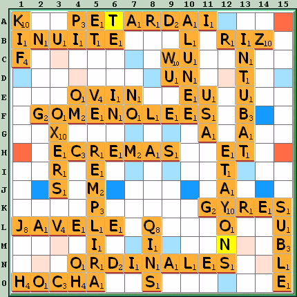 Grille de jeu