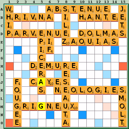 Grille de jeu