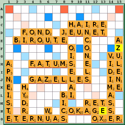 Grille de jeu