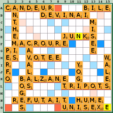 Grille de jeu