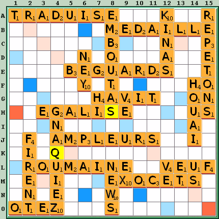 Grille de jeu