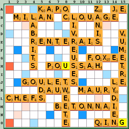 Grille de jeu