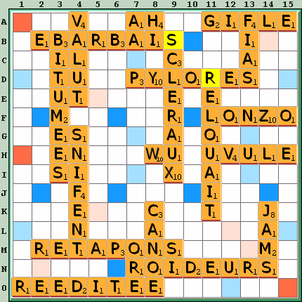 Grille de jeu