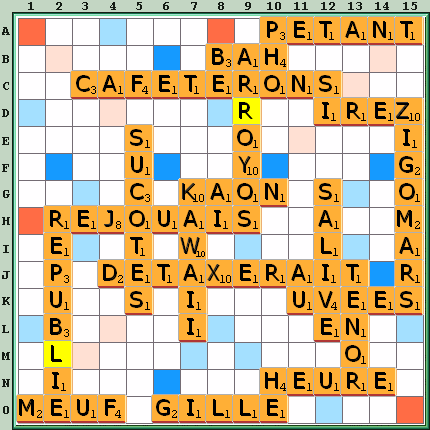 Grille de jeu