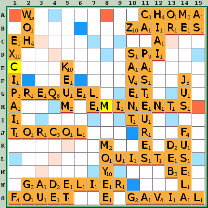 Grille de jeu