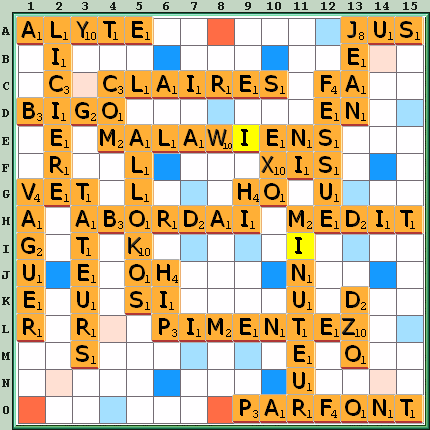 Grille de jeu
