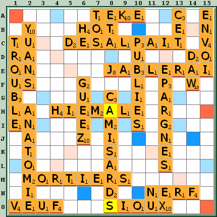 Grille de jeu