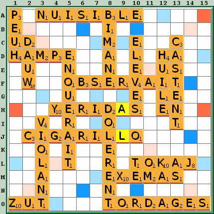 Grille de jeu