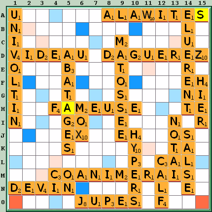 Grille de jeu