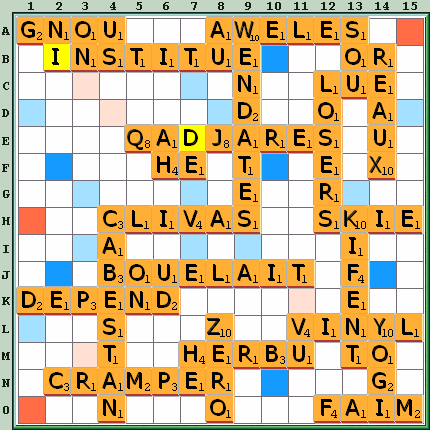 Grille de jeu