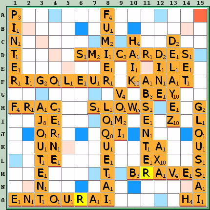 Grille de jeu