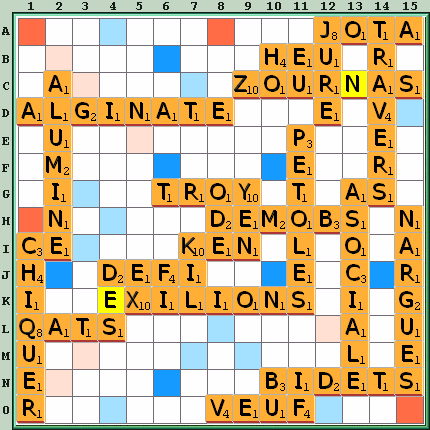 Grille de jeu