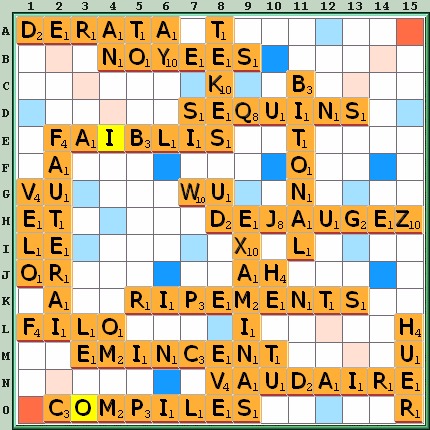 Grille de jeu