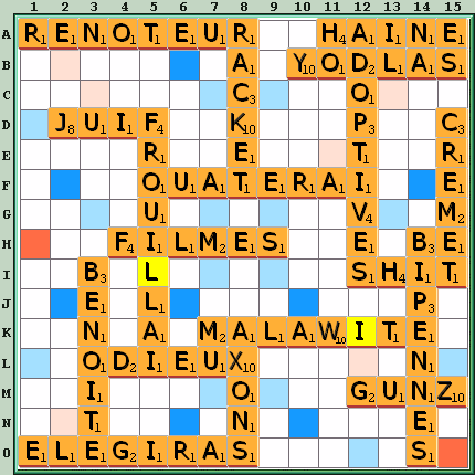 Grille de jeu