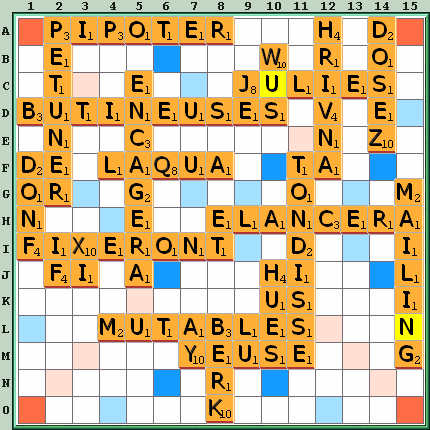 Grille de jeu