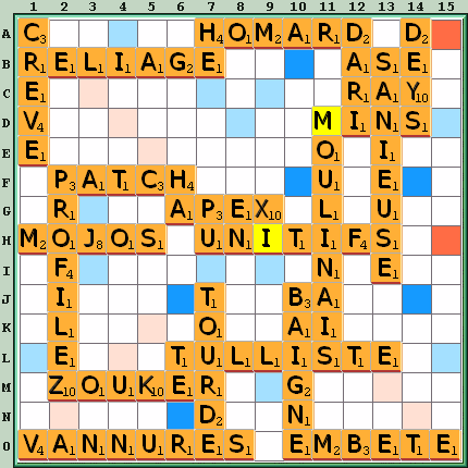 Grille de jeu