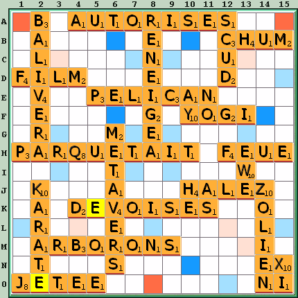 Grille de jeu