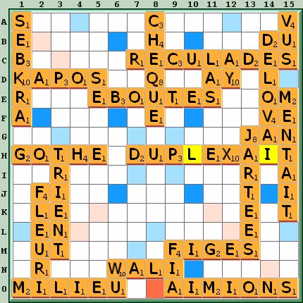 Grille de jeu