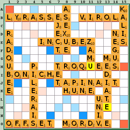 Grille de jeu