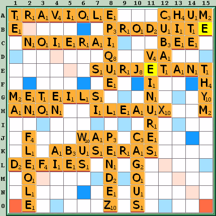 Grille de jeu