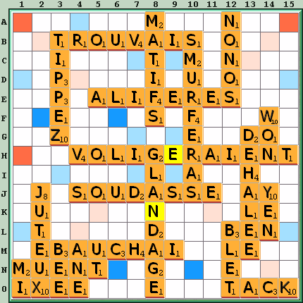 Grille de jeu
