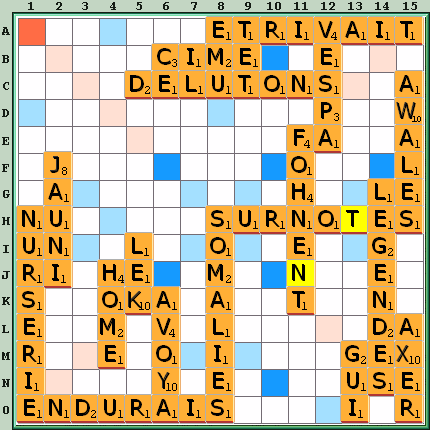 Grille de jeu
