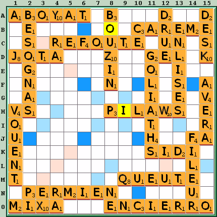 Grille de jeu