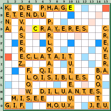 Grille de jeu