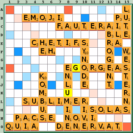 Grille de jeu