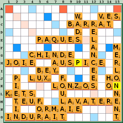 Grille de jeu